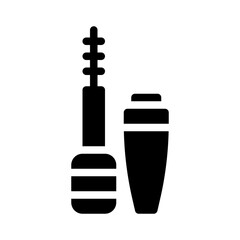 mascara glyph icon