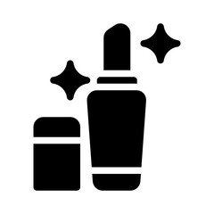 lipstick glyph icon