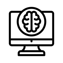 Cognitive line icon