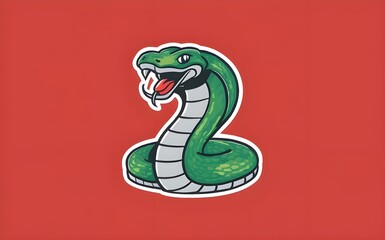 Naklejka premium Versatile Rattlesnake Mascot Illustrations Multiple Poses and Styles