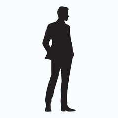 man Black silhouette