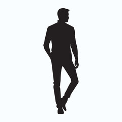 man Black silhouette