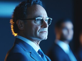 Professional Man in Business Attire