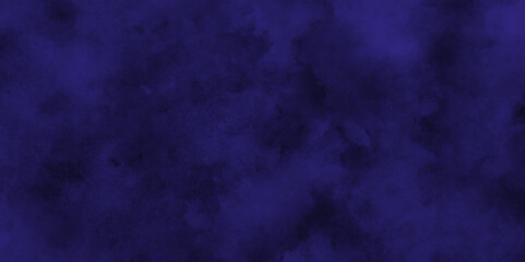 Smoke in the dark blue texture, watercolor background concept design background with smoke, watercolor painted mottled blue background, Stain artistic hand-painted dark blue grunge texture.