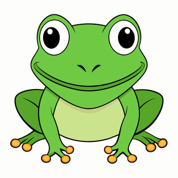 recommend clip art: Frog art vector illustration