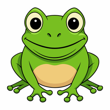recommend clip art: Frog art vector illustration