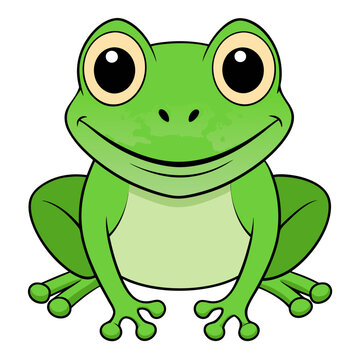 recommend clip art: Frog art vector illustration
