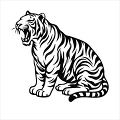 Tiger animal vector