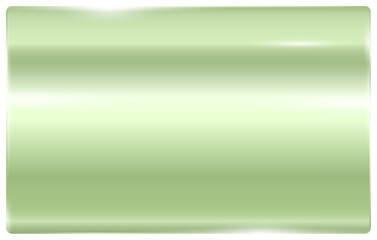 Metallic polished glossy abstract background with a copy of the spatial one. The texture of a smooth metal surface. The green gradient. Vector EPS 10.