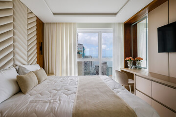 Camas confortáveis, suítes decoradas