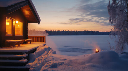 Tourism in Finland: Experiencing a traditional Finnish sauna,