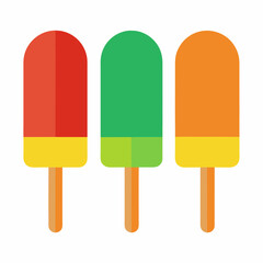 Paletas art vector illustration