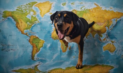 german shepherd dog, border collie puppy, tiger dog, international dog day, world dog day concept, domestic dog, pet dog, royal dog, english dog