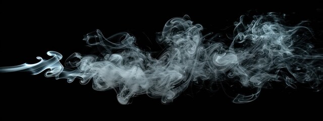 Naklejka premium Abstract Smoke Photography