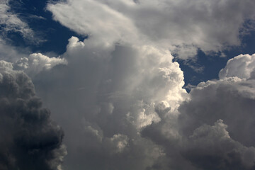 clouds with blue sky background