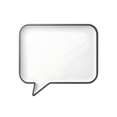 Naklejka premium please speech bubble on transparent background