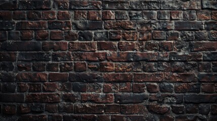Fototapeta premium Brick wall with textured overlay.
