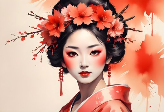 Geisha floreal