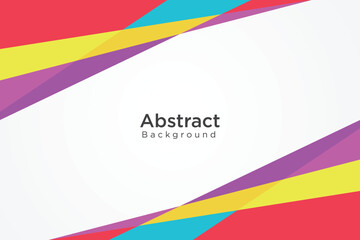 Abstract background with rainbow or backdrop with coloring shape