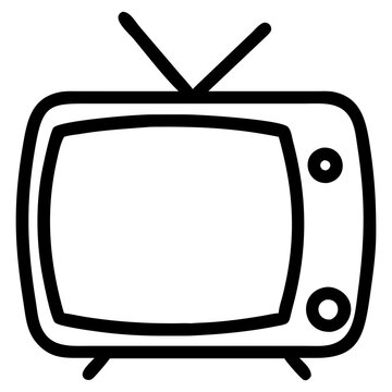 recommend clip art: Line drawing of household appliances icons