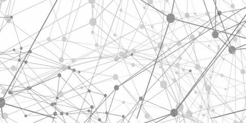 Abstract connecting dots and lines with geometric background. Geometric plexus structure cybernetic concept. Internet connection network high digital technology with connecting points and lines.