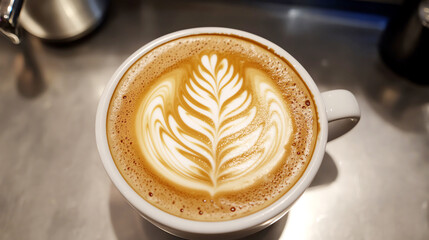 Write a short story about a barista who discovers a hidden talent for latte art that leads to a coffee competition