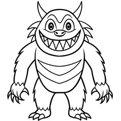 Monster art vector illustrator