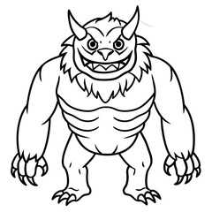 Monster art vector illustrator