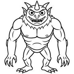 Monster art vector illustrator