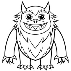 Monster art vector illustrator
