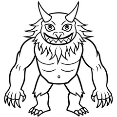 Monster art vector illustrator