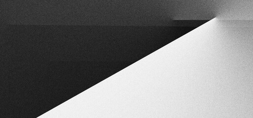  Black white grainy background, monochrome gray noisy texture dark grunge banner, header poster cover backdrop design