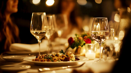 Imagine a dinner party where each course is inspired by a different decade Describe the menu and the guests  reactions