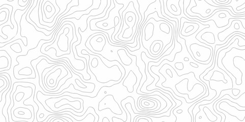 Seamless stripe topography map pattern camping grid cartography diagram black and white geometric carve wave line. abstract landscape topography line map vector wavy texture design background.