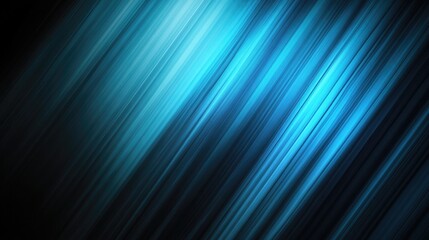 Fototapeta premium Teal And Black Gradient. Blurred Corporate PPT Background with Simple and Professional Design