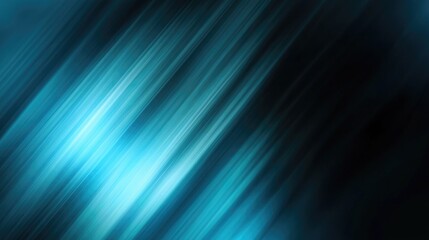 Fototapeta premium Teal And Black Gradient Blurred Corporate Presentation Background