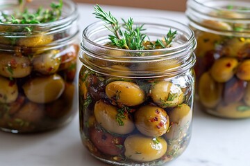 Marinated Olives With Herbs