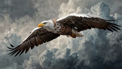 Obraz premium eagle in flight