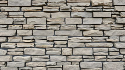 Obraz premium Textured Stone Wall Background with Space for Text. Generative AI