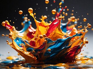 Visual, isolated against a clear background, emphasizing the energetic and fluid motion.