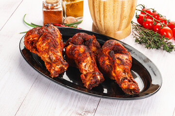 Indian tandoori turkey shoulder wing
