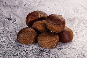 Tasty delicous brown natural Chestnut