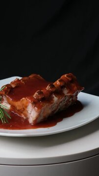 costillas en barbacoa