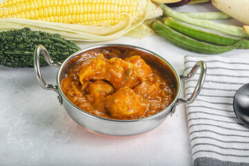 Indian cuisine - Kadai chicken masala