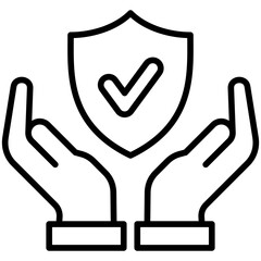 Obraz premium Insurance Icon