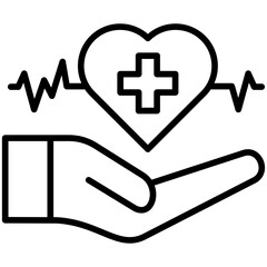 Obraz premium Access To Healthcare Icon