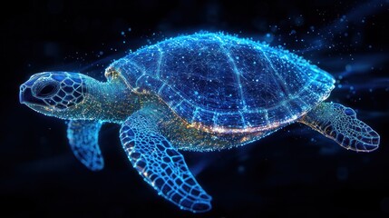 Sea Turtle in a Digital World