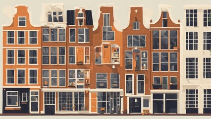 Fototapeta premium houses