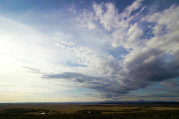 Beautiful scenery in Japan　Panoramic view of the Kushiro Marsh
