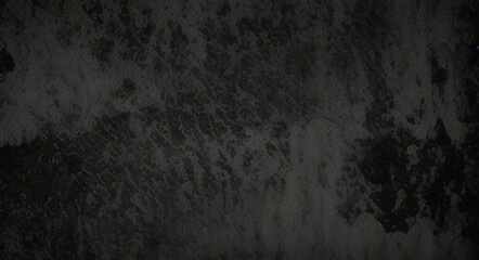 Obraz premium Black texture chalk board and black board background. stone concrete texture grunge backdrop background anthracite panorama. Panorama dark grey black slate background or texture. 